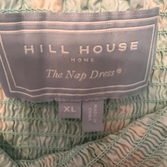 Hill House Athena Nap Dress in Blue Roses Poplin - Picture 5 of 5